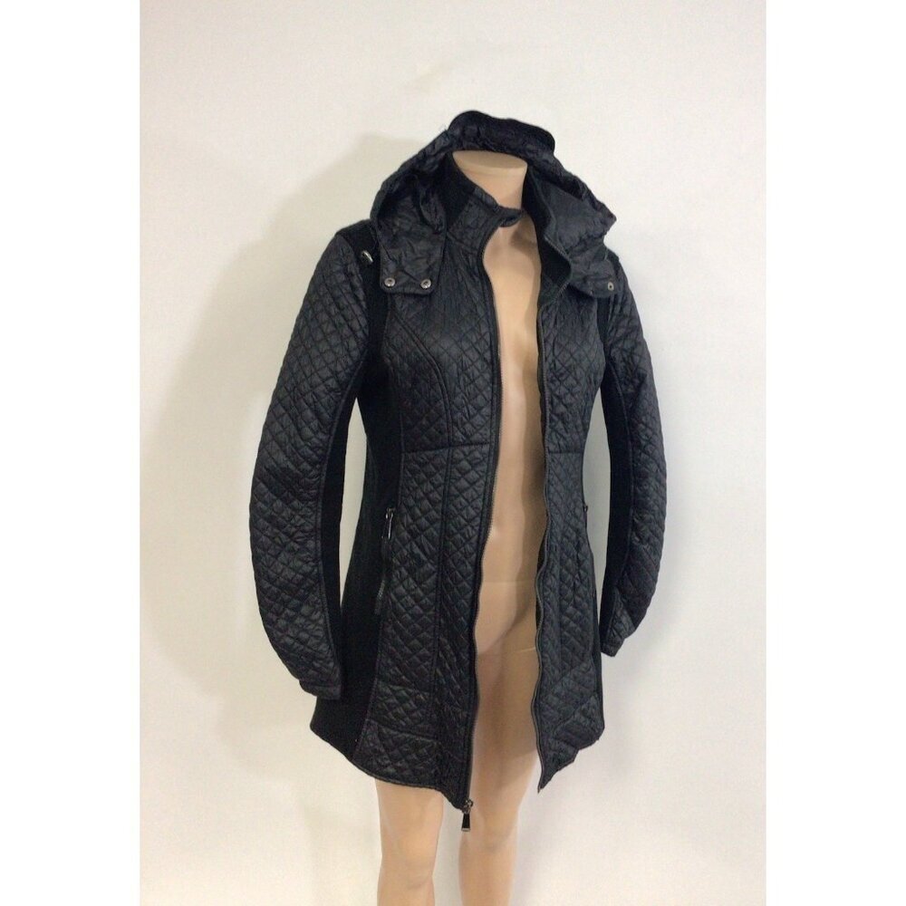 SAKS Fifth Avenue Puffer Jacket Quilted Coat Womens Large